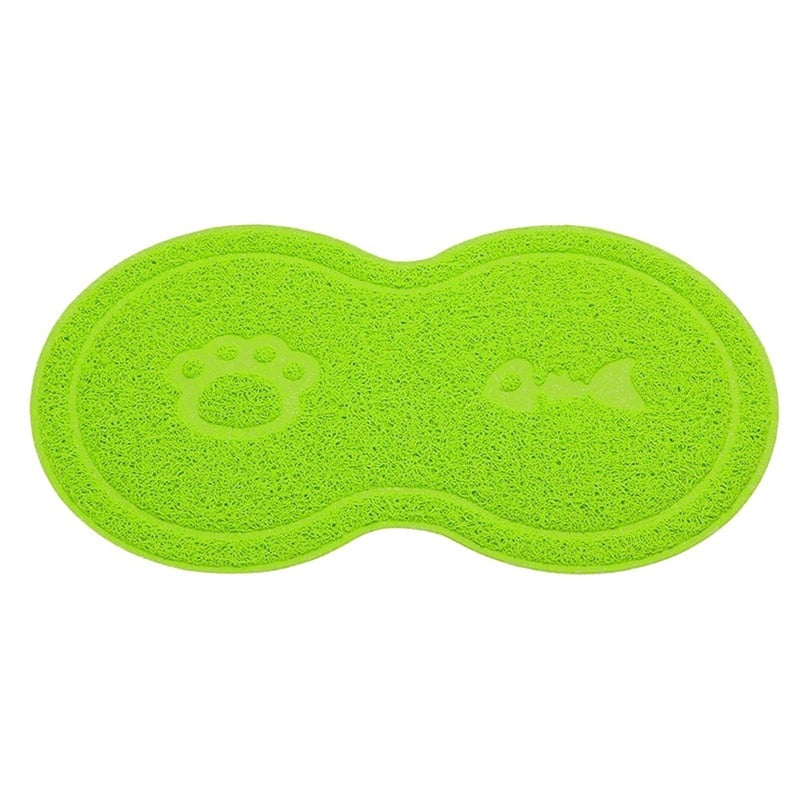 Pet Dog Puppy Cat Feeding Mat Pad Cute Cloud Shape Silicone Dish Bowl Food Feed Placement Pet Accessories Dropship