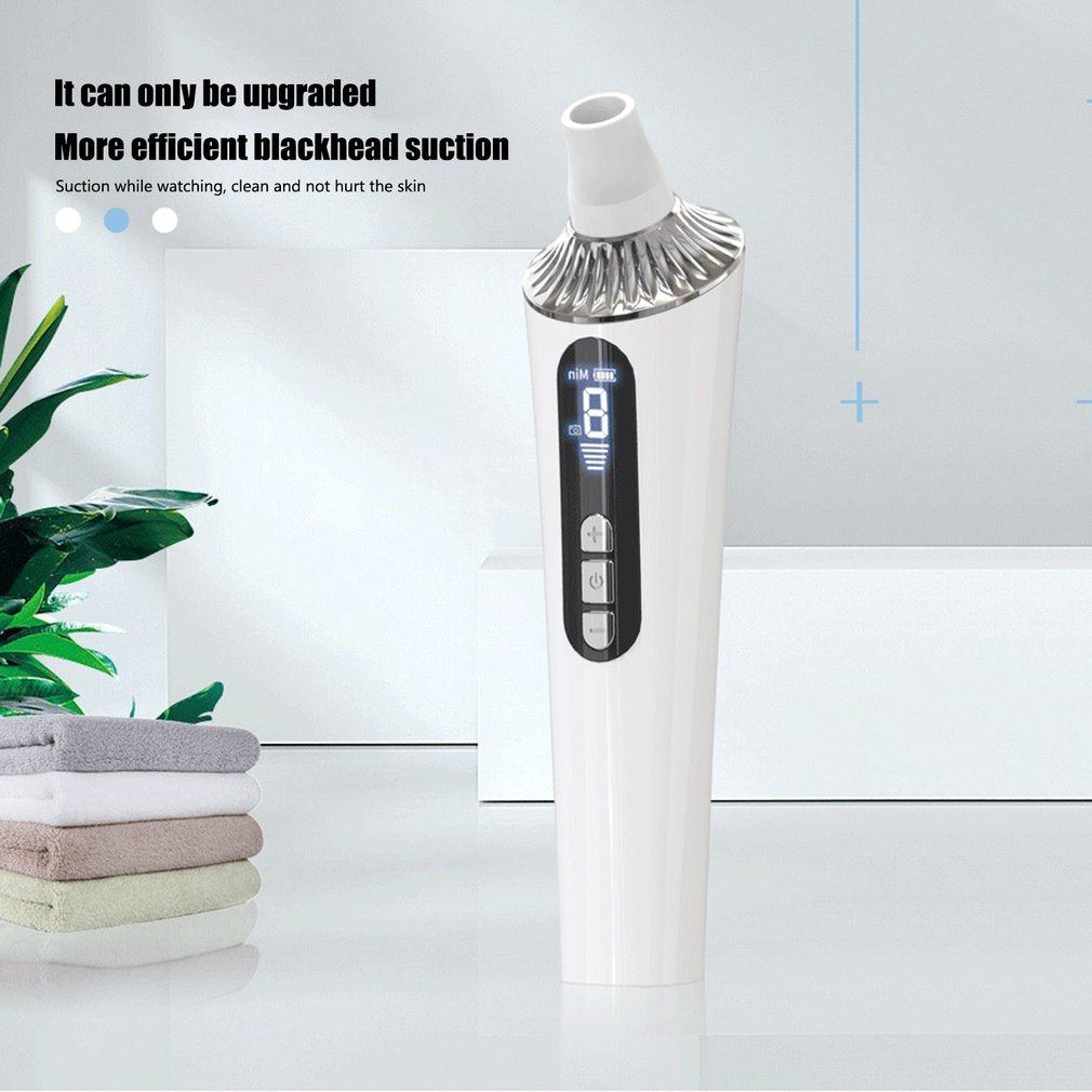 Electric Blackhead Remover Facial Pore Cleaner Skin Care Beauty Devices Face Deep Nose Cleaner Vacuum Suction Lackhead Remover
