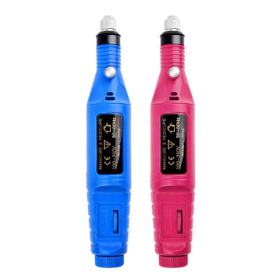 Electric Nail Drill Machine Kit Nail Gel Remove Machine Nail Art Tools Kit Pen Pedicure Nail File Sanding Bands
