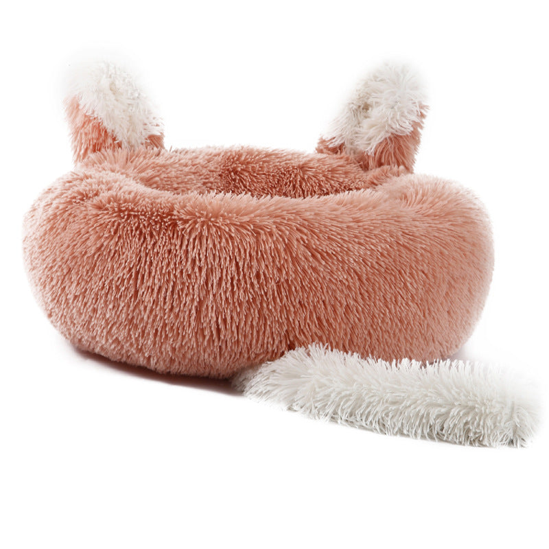 Cat Litter Dog Litter Rabbit Ears Pet Litter Dog Bed Winter Warm Mat Dog Mat Pet Supplies