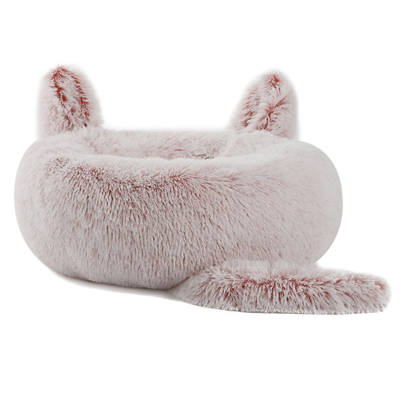 Cat Litter Dog Litter Rabbit Ears Pet Litter Dog Bed Winter Warm Mat Dog Mat Pet Supplies