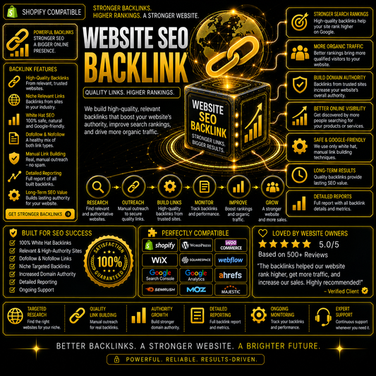 Website SEO Backlink
