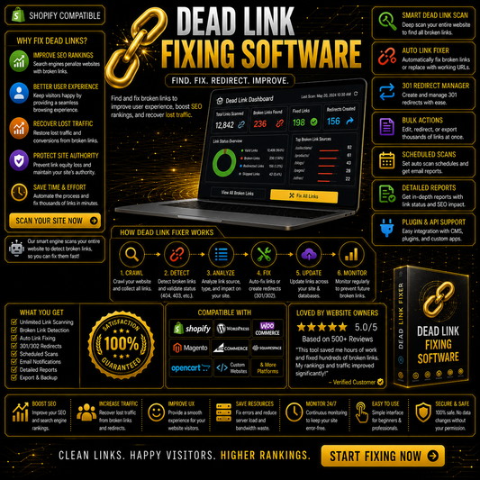 Deadlink fixing software